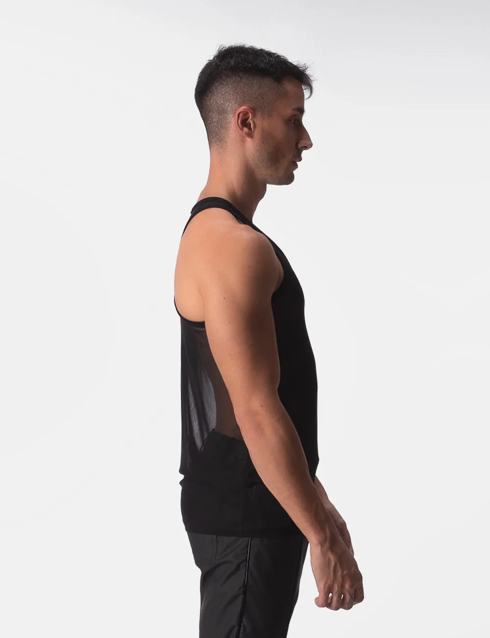 Barcode Berlin Mesh Tank Top Obak