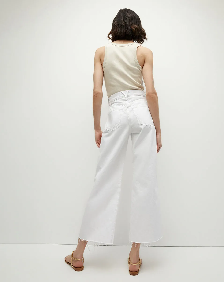 BIRKE SCOOPNECK TANK TOP IN LIMESTONE