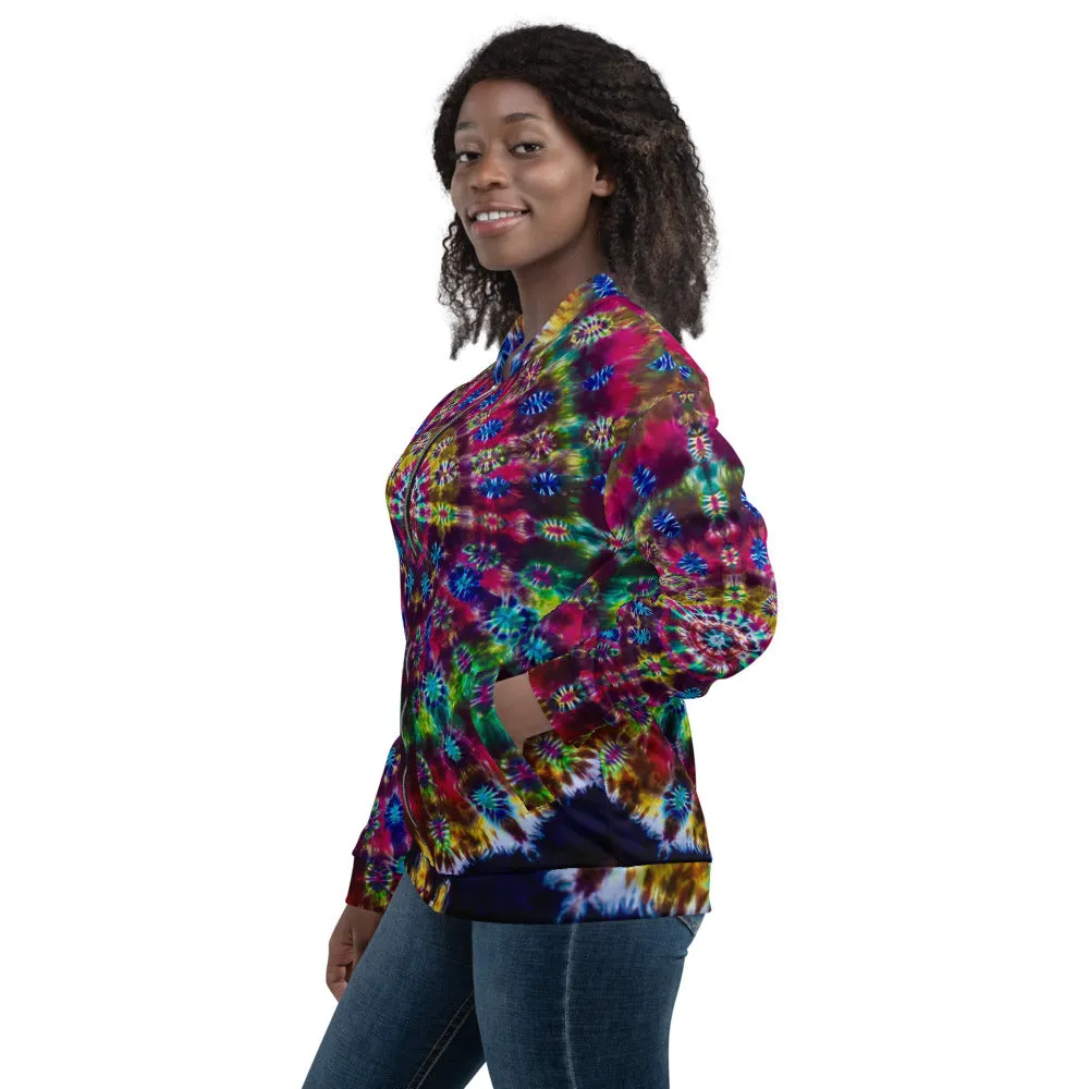 'Celebration of Life' Unisex Bomber Jacket (Polyester)