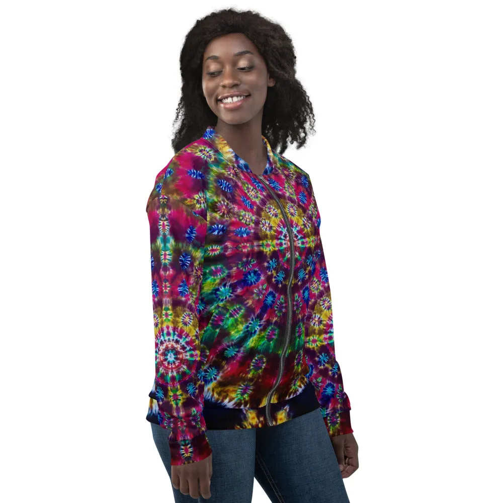 'Celebration of Life' Unisex Bomber Jacket (Polyester)