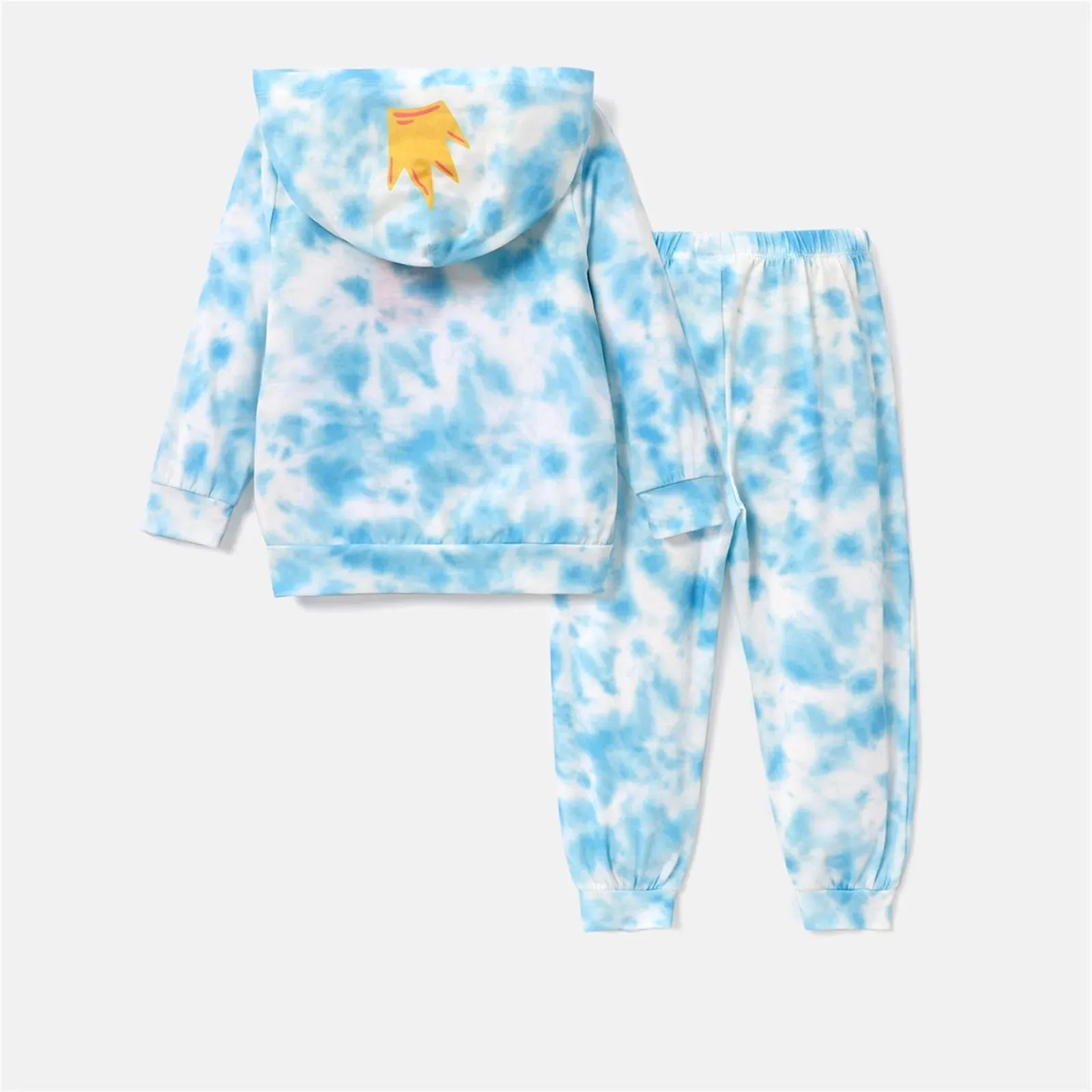 Disney Princess Belle Elsa Hoddie and Jogger 2Pcs Outfits Set Toddler to Big Girl Size 3-10
