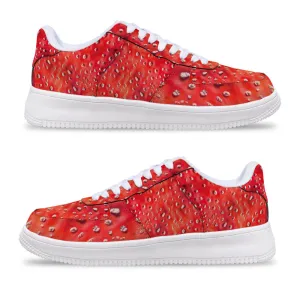 Fly Agaric All-over shoes | Hippie Raver High Top Sneakers