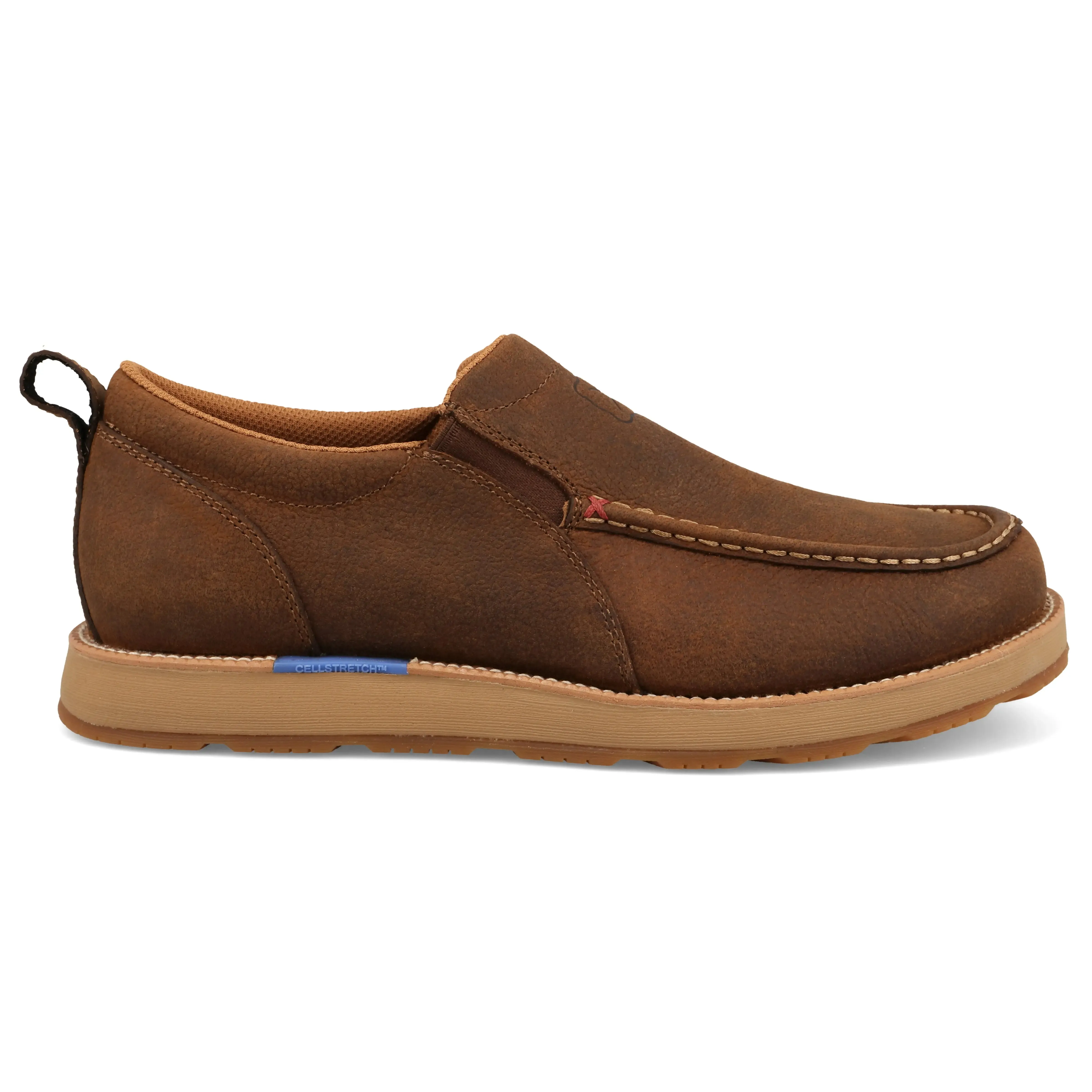 Men's Twisted X CellStretch Wedge Sole Slip-On – Built for Comfort & Durability