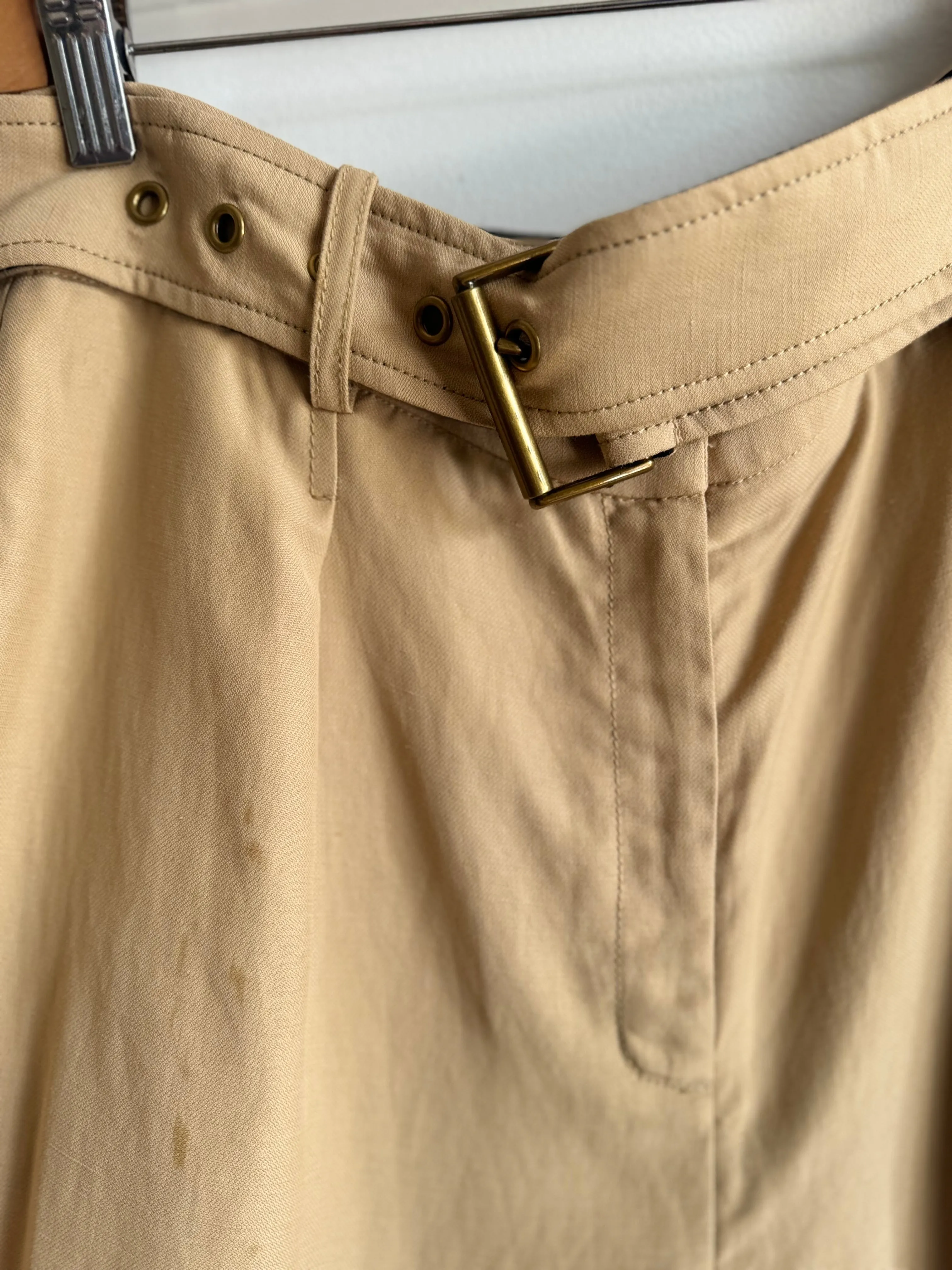 Veronika Maine Khaki Cargo Pants - Size 8