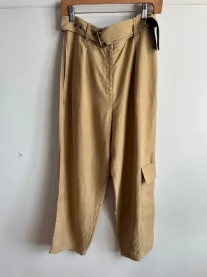 Veronika Maine Khaki Cargo Pants - Size 8